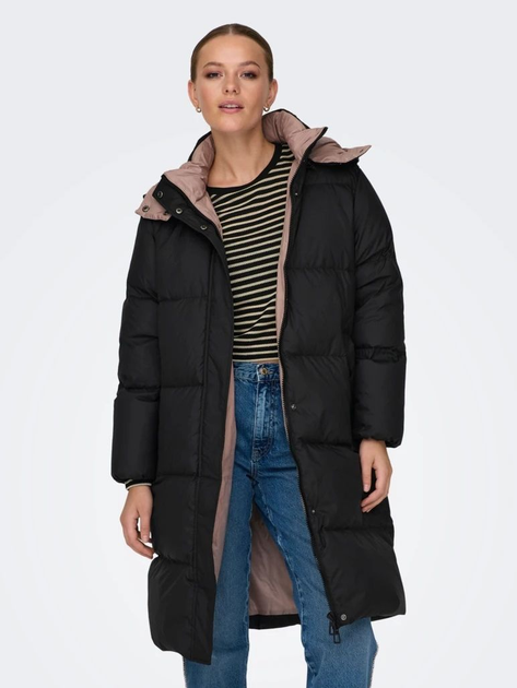 Куртка зимняя женская ONLY 15294681-3 S Черная (5715426983510) – в ...
