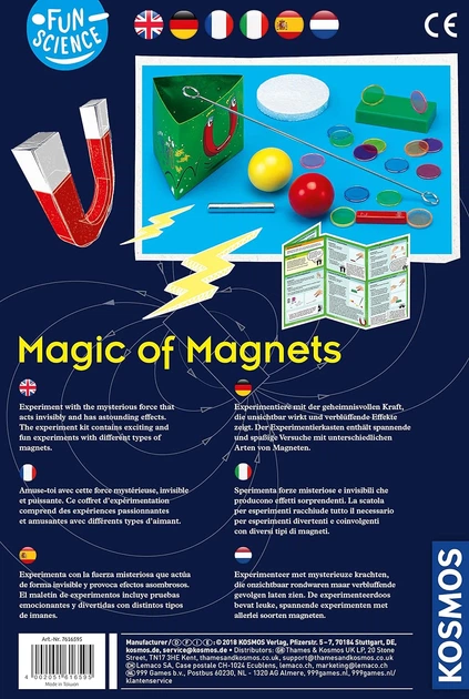 Zestaw naukowy Kosmos Magic of Magnets Magia magnesów (617233) (4002051617233) - obraz 6