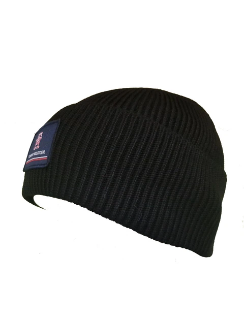 Шапка мужская Tommy Hilfiger Hats Baret TH-190-B-1644 Black - Фото 1 Шапка мужская Tommy Hilfiger Hats Baret TH-190-B-1644 Black - изображение 1
