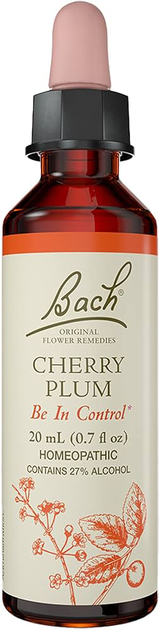 Krople do fitoterapii Bach 06 Cherry Plum 20 ml (5000488103823) - obraz 1