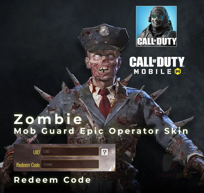 Call of Duty: Zombie - Mob Guard Epic Operator Skin - изображение 1