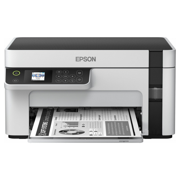 Принтер/МФУ струйный Epson M2120 монохромный A4 Wі-Fі (C11CJ18404) - Фото 3 Принтер/МФУ струйный Epson M2120 монохромный A4 Wі-Fі (C11CJ18404) - изображение 3