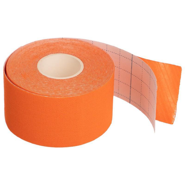 Кінезіо тейп (Kinesio tape) SP-Sport BC-4863-3,8 розмір 3,8смх5м оранжевий - зображення 2