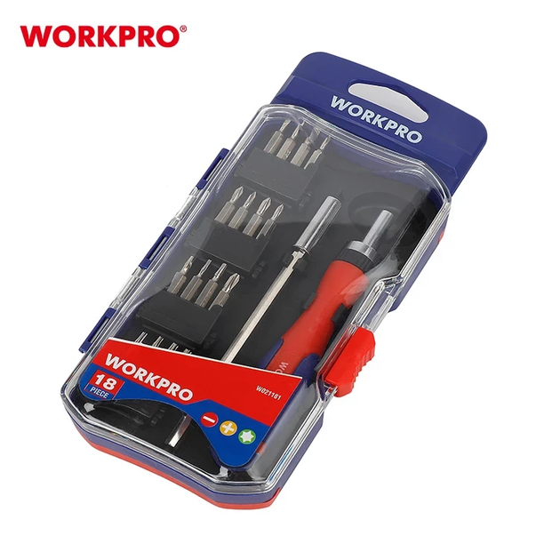 Отвертка для точных работ с насадками WORKPRO (18 пред.) PRO WP200516 - изображение 5
