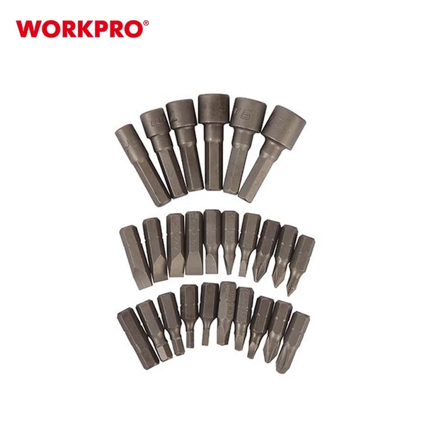 Отвертка с храповым механизмом с насадками WORKPRO (29 пред.) PRO WP221052 - изображение 3