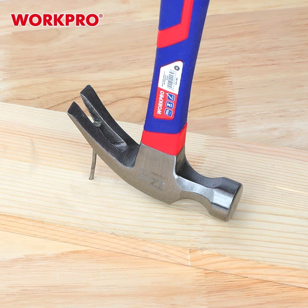 Молоток столярный WORKPRO стекловолоконная рукоятка 225 г PRO WP241009 - Фото 7 Молоток столярный WORKPRO стекловолоконная рукоятка 225 г PRO WP241009 - изображение 7