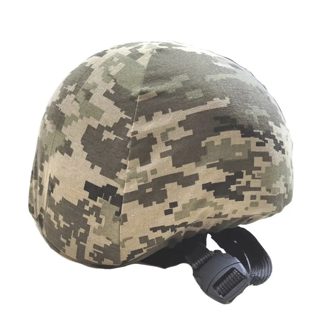 Армійський кавер на каску з гумкою Піксель - зображення 1