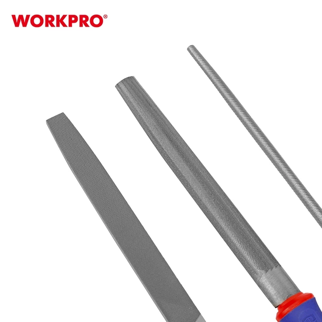Набір напилок WORKPRO 200 мм (3 шт.) PRO WP201702 - зображення 2