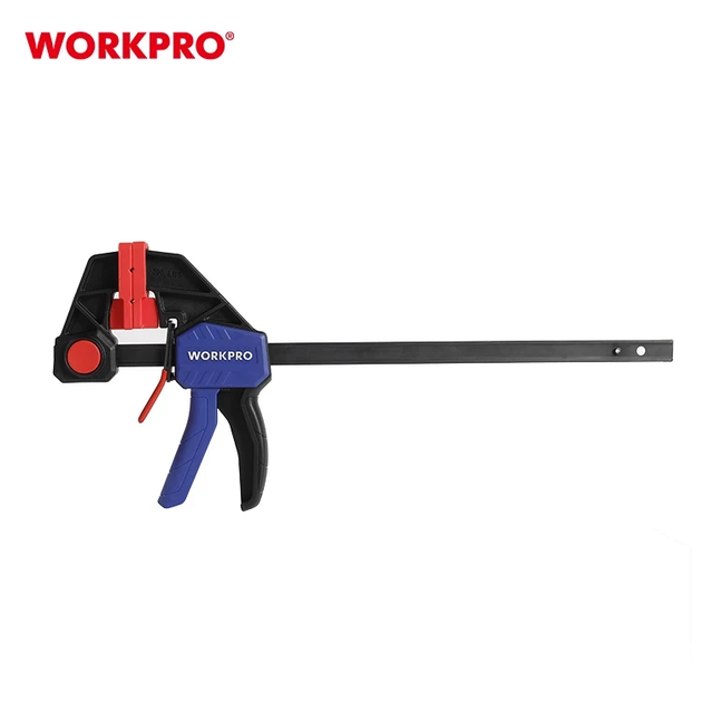 Струбцина быстрозажимная усиленная WORKPRO 300 мм PRO PLUS WP232040 - Фото 6 Струбцина быстрозажимная усиленная WORKPRO 300 мм PRO PLUS WP232040 - изображение 6