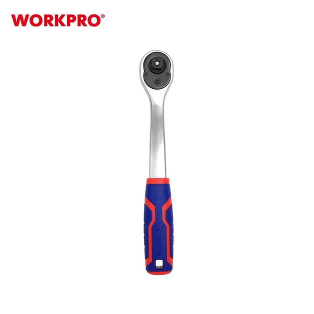 Рукоятка с трещоткой WORKPRO 1/2" 45Т CR-V PRO WP271009 - Фото 2 Рукоятка с трещоткой WORKPRO 1/2" 45Т CR-V PRO WP271009 - изображение 2