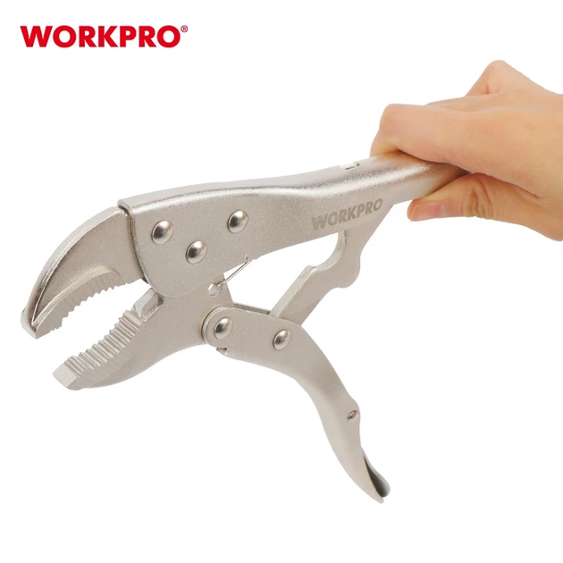 Клещи зажимные полукруглые WORKPRO 250 мм WP231071 - изображение 5