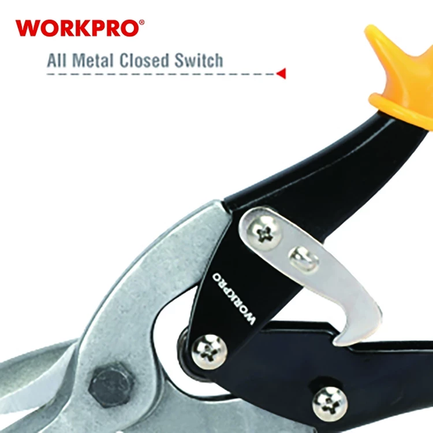Набор ножниц по металлу WORKPRO 250 мм (3 предм.) PRO WP200001 - Фото 7 Набор ножниц по металлу WORKPRO 250 мм (3 предм.) PRO WP200001 - изображение 7