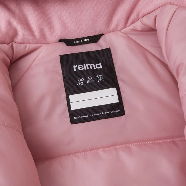 Детский зимний слитный комбинезон для девочки Reima Kurikka 5100131B-4503 110 см (6438557023793) - Фото 9 Детский зимний слитный комбинезон для девочки Reima Kurikka 5100131B-4503 110 см (6438557023793) - изображение 9