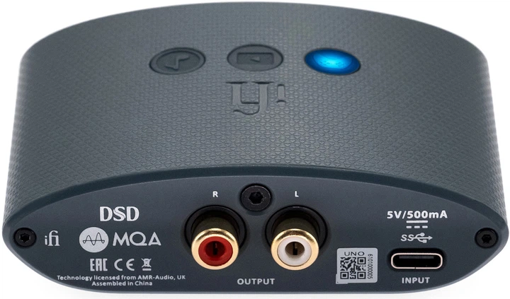 Усилитель для наушников iFi Uno DAC / Amp mini Black (90403115) - изображение 2
