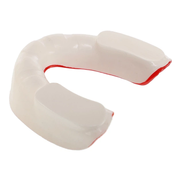 Капа боксерская одночелюстная с футляром Twins Heroe 2Color 006 White-Red - изображение 3