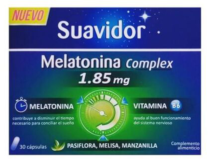 Melatonina Suavidor Plus 15 tabletek (8470001986115) - obraz 1