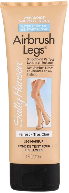 Лосьйон для автозасмаги Sally Hansen Airbrush Legs Lotion Fairest 118 мл (0074170426618) - зображення 1