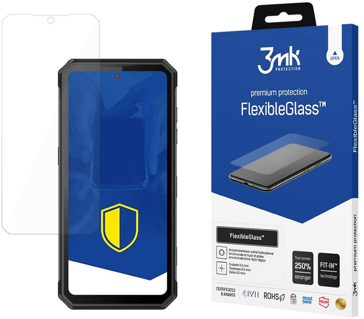 Szkło hybrydowe 3MK Flexible Glass do Oukitel WP21 (5903108534253) - obraz 1