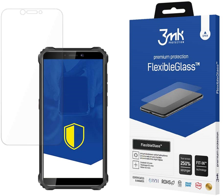 Szkło hybrydowe 3MK Flexible Glass do Oukitel WP5 (5903108534130) - obraz 1