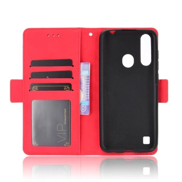 Чехол-книжка с кармашками Deexe Wallet Stand для ZTE Blade A7 (2020) 64GB - Rose - изображение 6