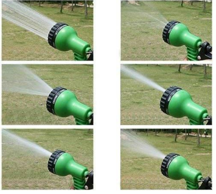 Садовый шланг для полива X Hose 15 м. с распылителем, Зеленый AVE999525396 - изображение 3