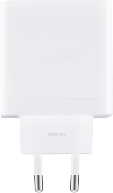 Мережевий зарядний пристрій OnePlus SUPERVOOC 80W Type-A Adapter EU White (5461100064) - зображення 2