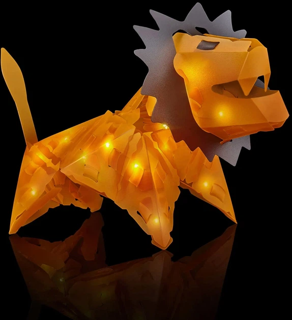 Zestaw puzzli kreatywnych Kosmos Creatto Safari (5700002003553) - obraz 4