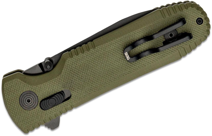 Складной нож SOG Pentagon XR, OD Green - изображение 2