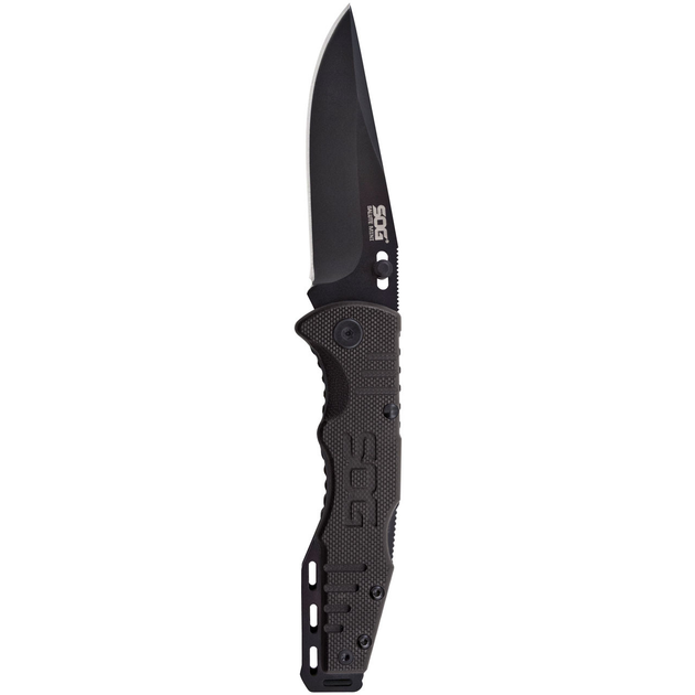 Ніж розкладний SOG Salute Mini, Black (SOG FF1101-CP) - зображення 2