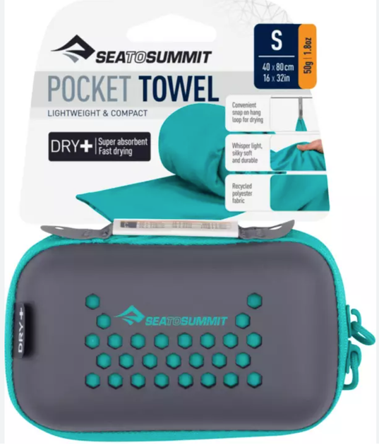 Полотенце Sea To Summit Pocket Towel, Baltic, S (STS ACP071051-041203) - Фото 7 Полотенце Sea To Summit Pocket Towel, Baltic, S (STS ACP071051-041203) - изображение 7