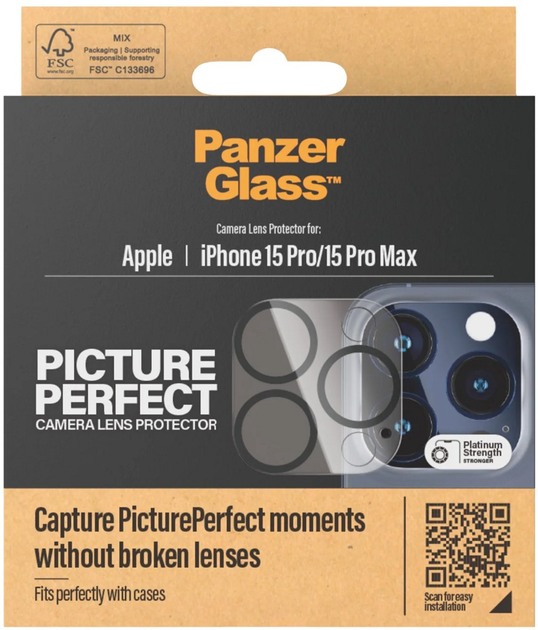 Szkło hartowane Panzer Glass Picture Perfect do Apple iPhone 15 Pro/Pro Max (5711724011375) - obraz 4