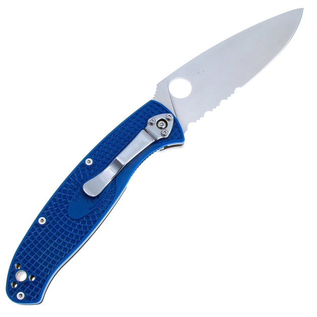 Нож Spyderco Resilience FRN S35VN полусеррейтор (C142PSBL) - изображение 2