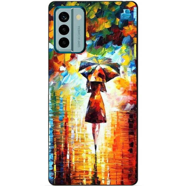 Чехол силиконовый бампер Candy для Nokia G22 с рисунком Прогулка - Фото 1 Чехол силиконовый бампер Candy для Nokia G22 с рисунком Прогулка - изображение 1