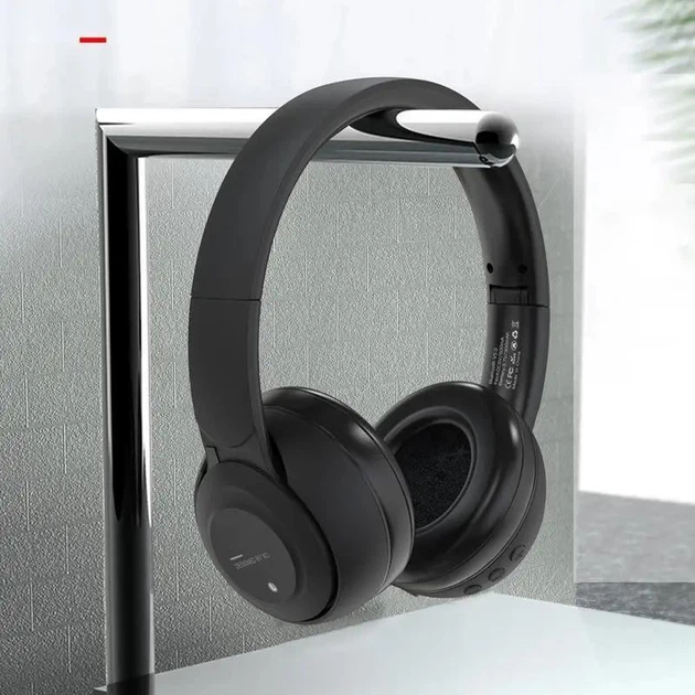 Наушники беспроводные bluetooth проводные 2в1 компактные XO BE22 Stereo Wireless Headphone Black - изображение 4