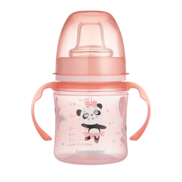 Кружка тренувальна Sweet Fun Canpol babies Рожева 120 мл (5901691813366) - зображення 2
