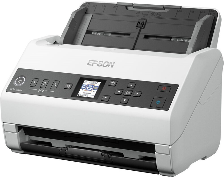 Сканер Epson WorkForce DS-730N White (B11B259401) - зображення 3