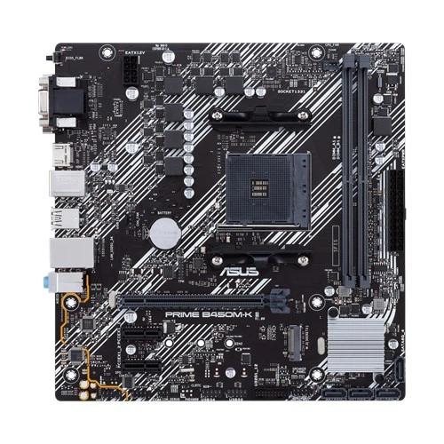 Материнская плата Asus Prime b450m-k ii (sAM4, amd b450) - изображение 2