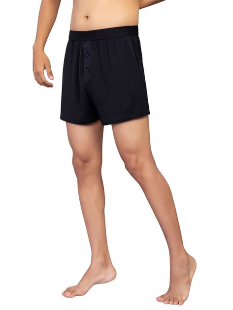 Труси чоловічі Mil-Tec Боксери вільного крою Чорні Boxer Shorts 3XL Black (11201002-907-3XL) - изображение 3