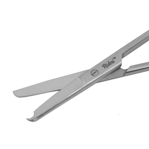 Ножиці ясенні, з одним гострим кінцем, 9 см, Ridni - зображення 2