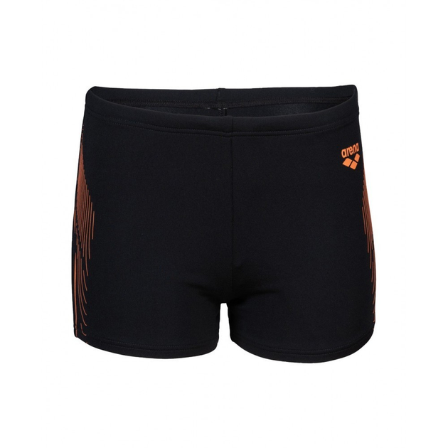 Плавки-боксеры для мальчиков Arena SWIM SHORT GRAPHIC черный, оранжевый ...