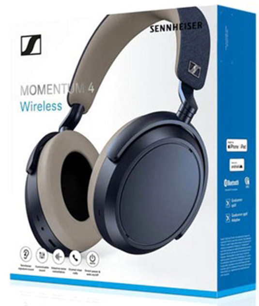 Наушники Sennheiser Momentum 4 Wireless Denim (700386