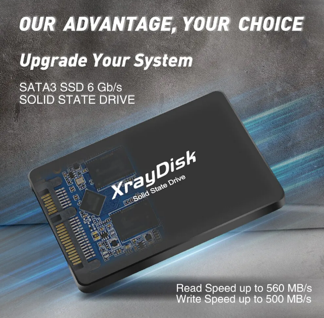 Жесткий диск SSD 2.5 XrayDisk Твердотельный накопитель 240GB - изображение 4
