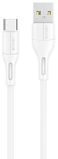 Kabel Usams U68 USB Typ-C 2A Fast Charge 1m Biały (6958444969473) - obraz 1