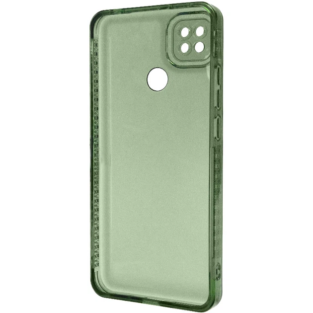 Чехол TPU Starfall Clear для Xiaomi Redmi 9C Зеленый Без бренда - Фото 3 Чехол TPU Starfall Clear для Xiaomi Redmi 9C Зеленый Без бренда - изображение 3