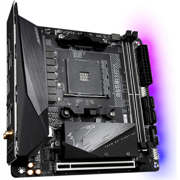 Материнская плата Gigabyte b550i aorus Pro ax (s-AM4, b550) - изображение 3