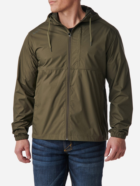 Вітрівка чоловіча 5.11 Tactical 48368-186 S [186] RANGER GREEN (888579399622) - зображення 1