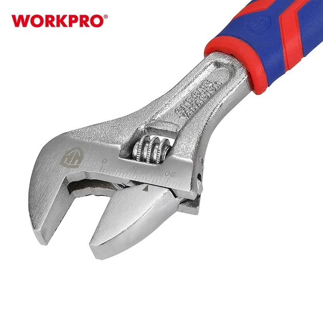 Ключ разводной WORKPRO 150 мм CR-V PRO WP272010 - изображение 4