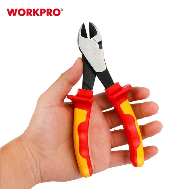 Бокорезы диэлектрические WORKPRO 180 мм EN/IEC 60900 10000V PRO PLUS WP342009 - изображение 5