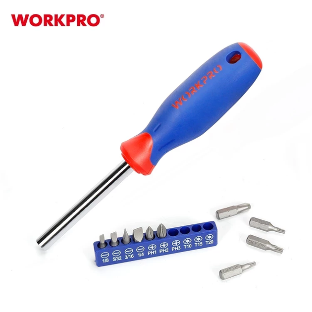 Набор инструментов универсальный WORKPRO (17 пред.) W009034 - изображение 4