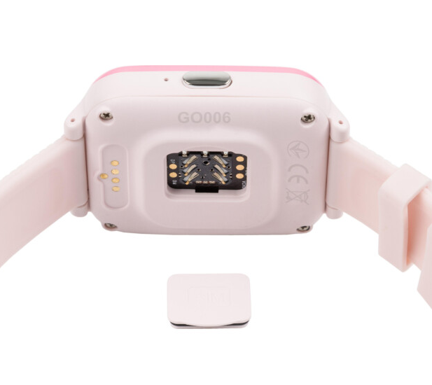 Дитячий смарт-годинник з відеодзвінком AmiGo GO006 GPS 4G WIFI VIDEOCALL Pink Рожеві - зображення 3